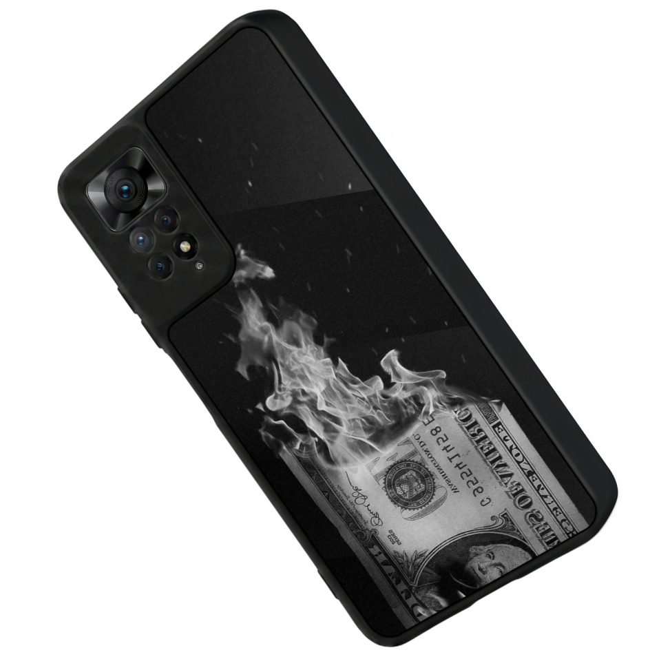 Xiaomi Redmi Note 12 Pro Uyumlu Para Tasarımlı Glossy Premium Kılıf