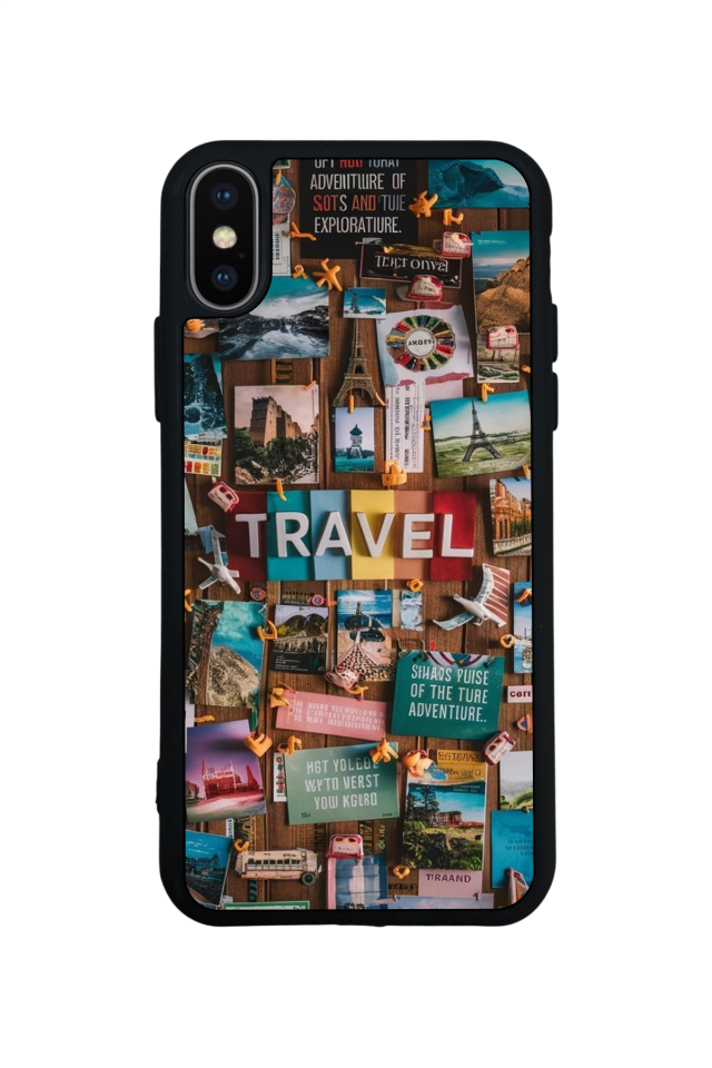 iPhone X/ XS Uyumlu Poster Tasarımlı Glossy Premium Kılıf