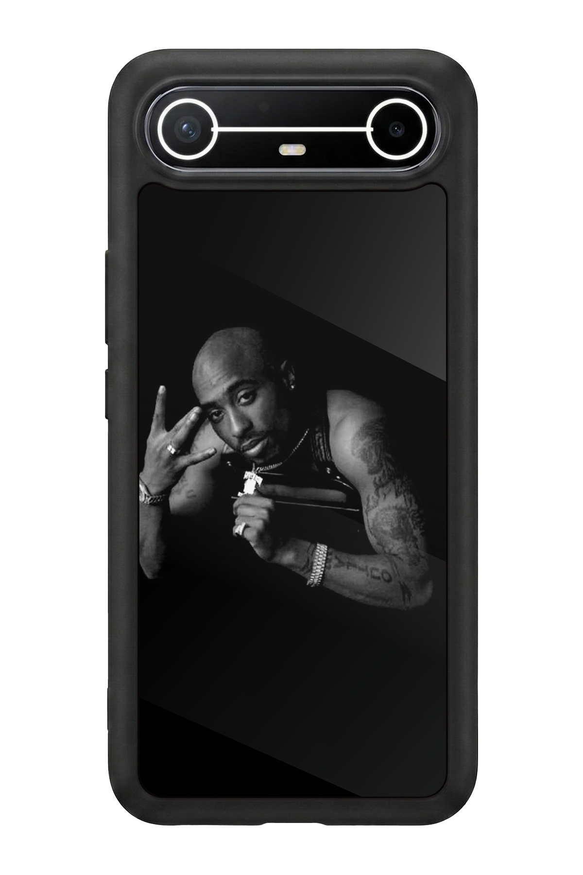 Tecno Spark Slim 5G Uyumlu Tupac Tasarımlı Glossy Premium Kılıf