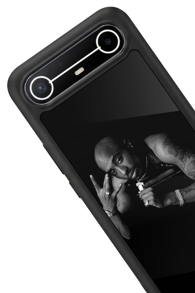 Tecno Spark Slim 5G Uyumlu Tupac Tasarımlı Glossy Premium Kılıf