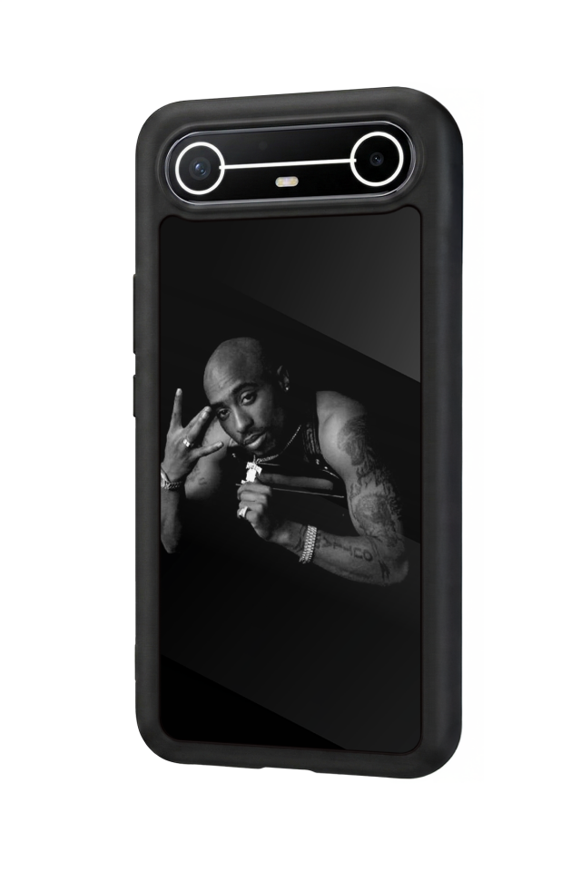 Tecno Spark Slim 5G Uyumlu Tupac Tasarımlı Glossy Premium Kılıf