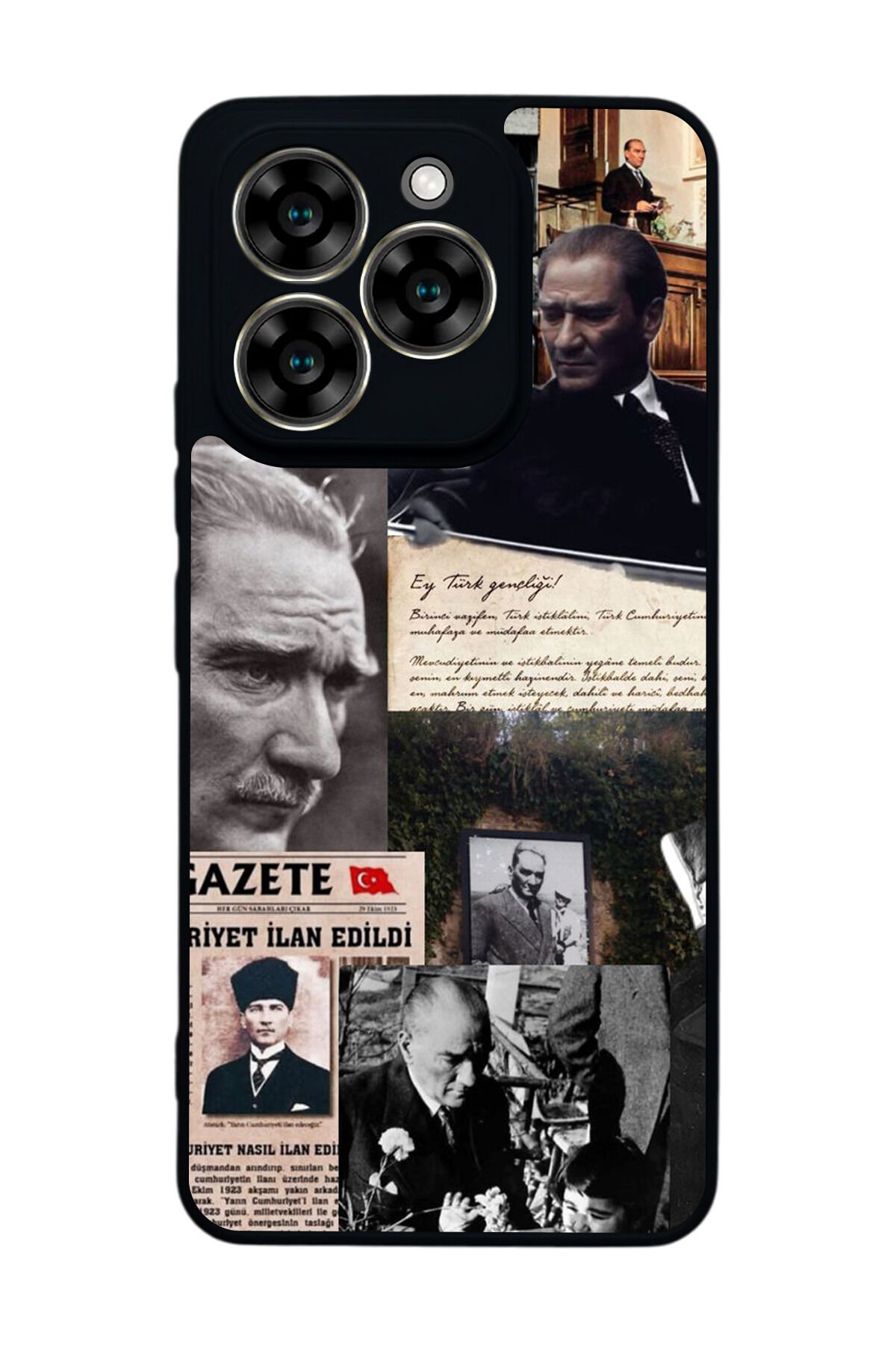 Reeder S919 Uyumlu Mustafa Kemal Ataturk Tasarımlı Glossy Premium Kılıf