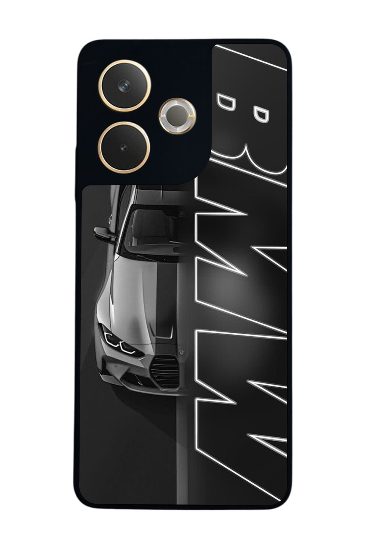 Oppo A5 Pro Uyumlu BMW Tasarımlı Glossy Premium Kılıf