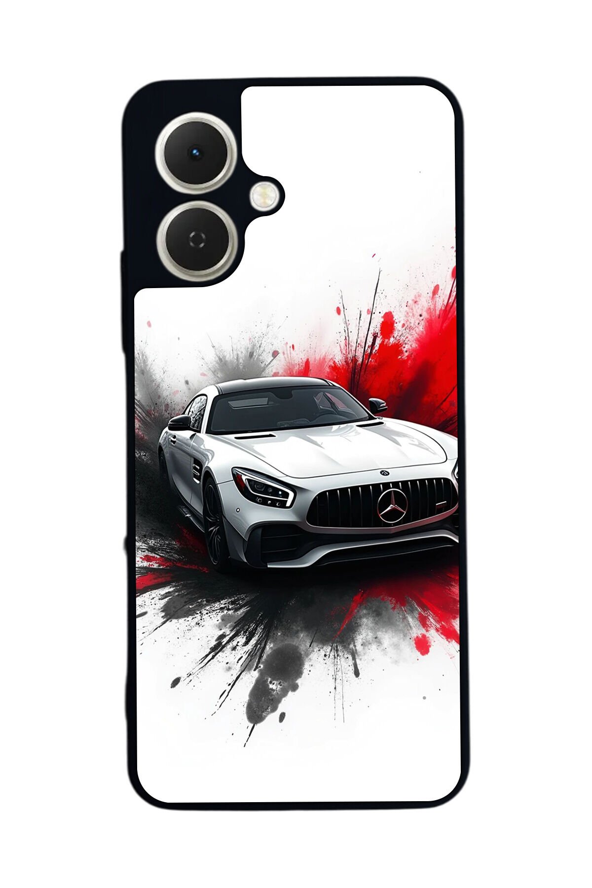 Tecno Spark GO 2 Uyumlu Mercedes Tasarımlı Glossy Premium Kılıf