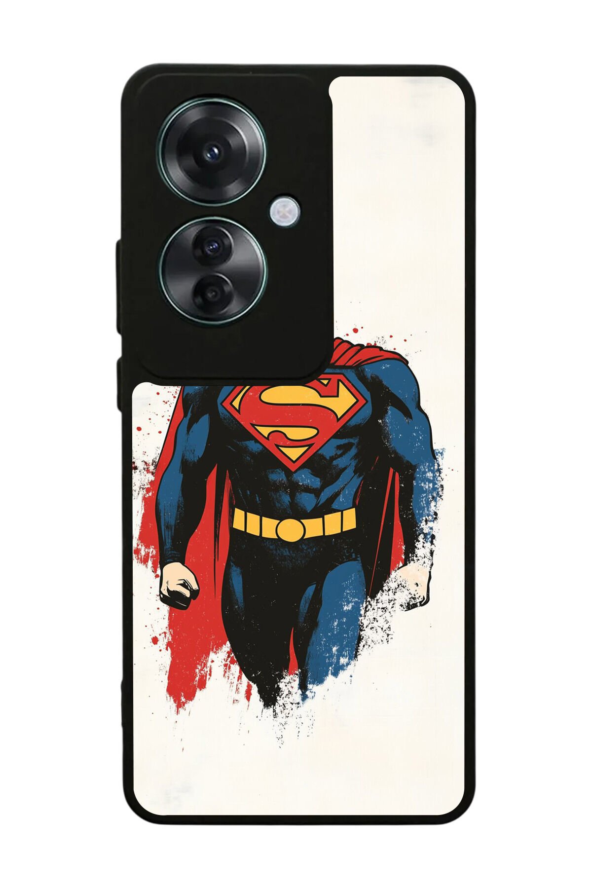 Oppo Reno 11F Uyumlu Superman Tasarımlı Glossy Premium Kılıf