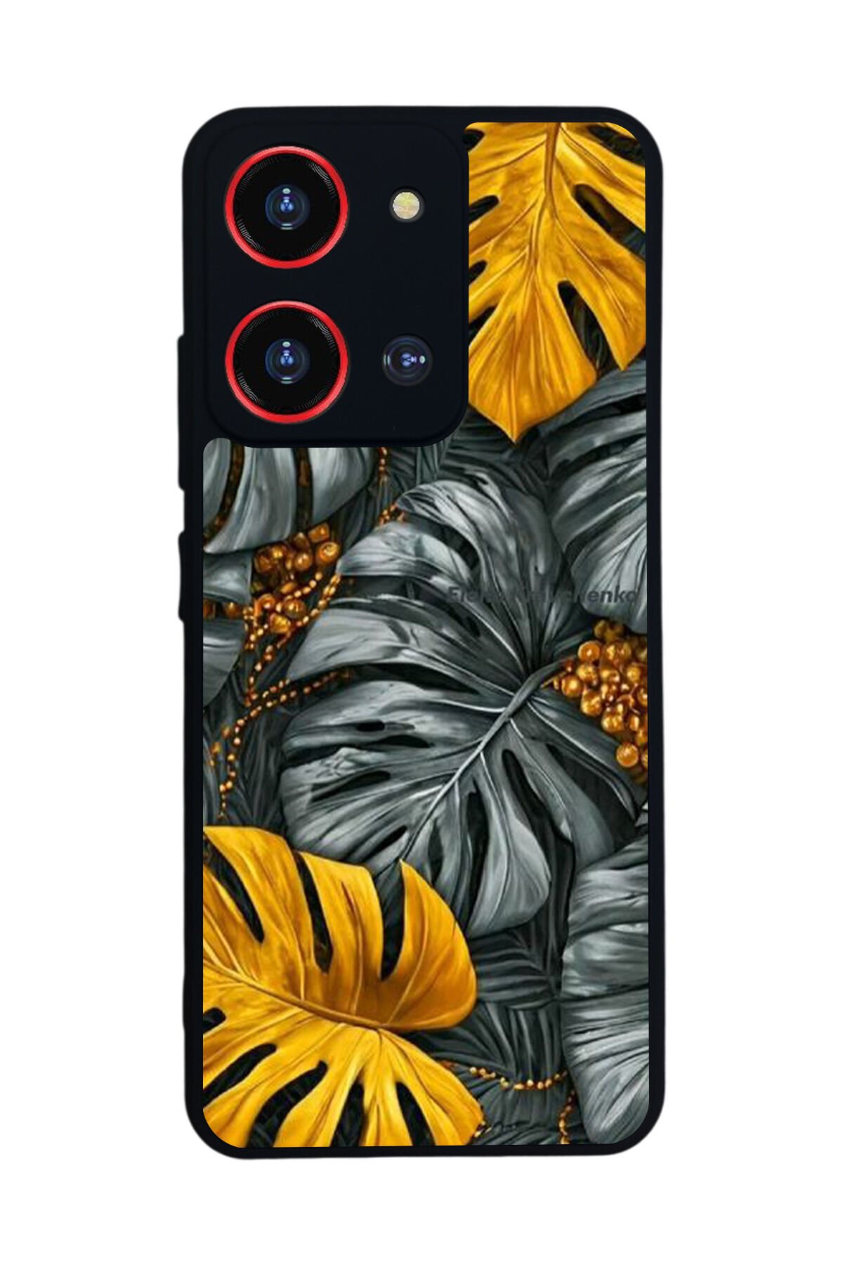 Reeder S19 Max Pro S ZOOM Uyumlu Botanik Tasarımlı Glossy Premium Kılıf