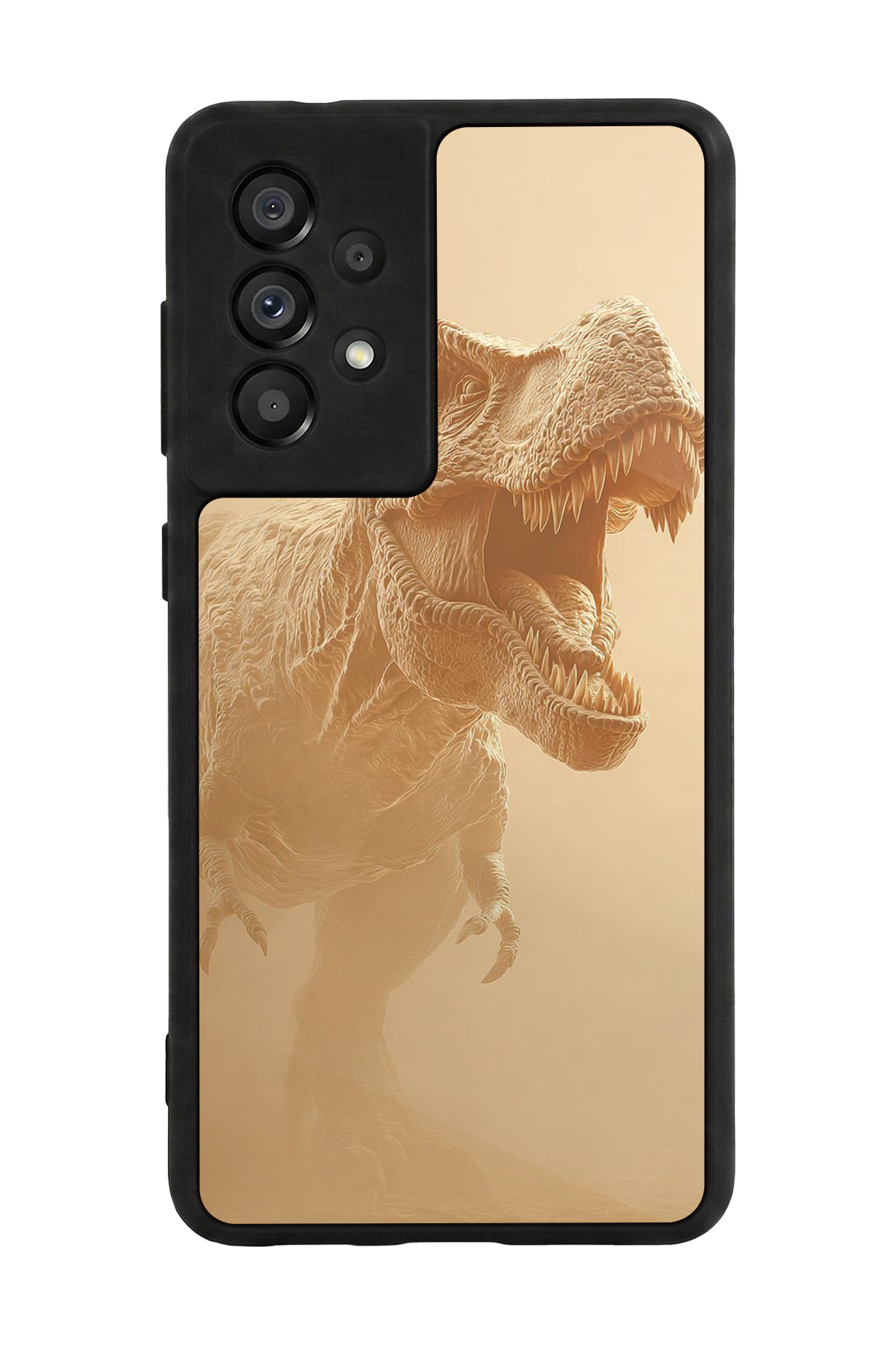 Samsung Galaxy A73 Uyumlu Dinazor Tasarımlı Glossy Premium Kılıf