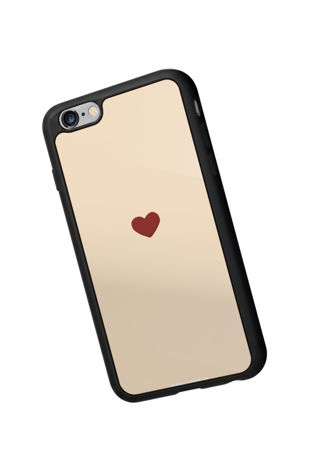 iPhone 6s Plus Uyumlu Kalp Love Tasarımlı Glossy Premium Kılıf