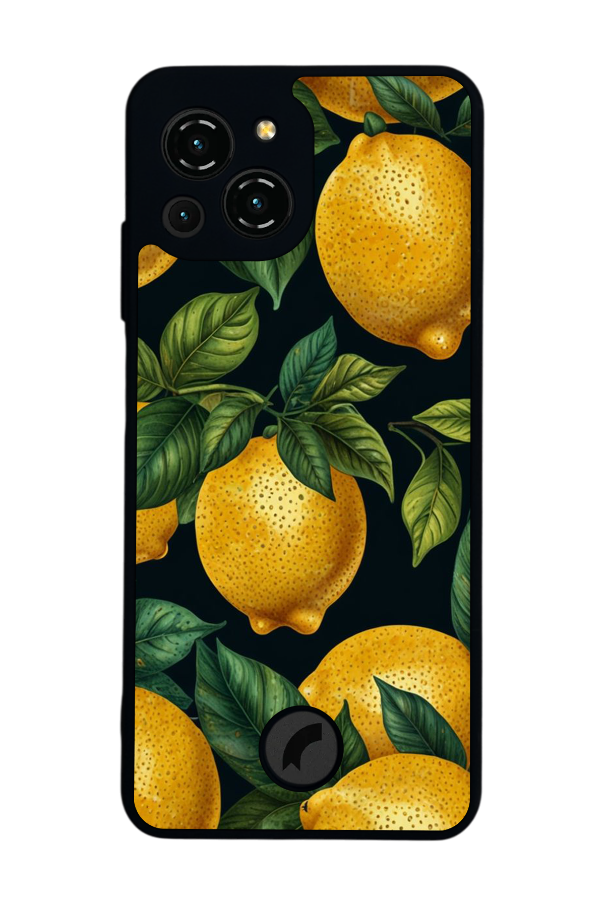 Reeder S23 Pro Max Uyumlu Limon Tasarımlı Glossy Premium Kılıf