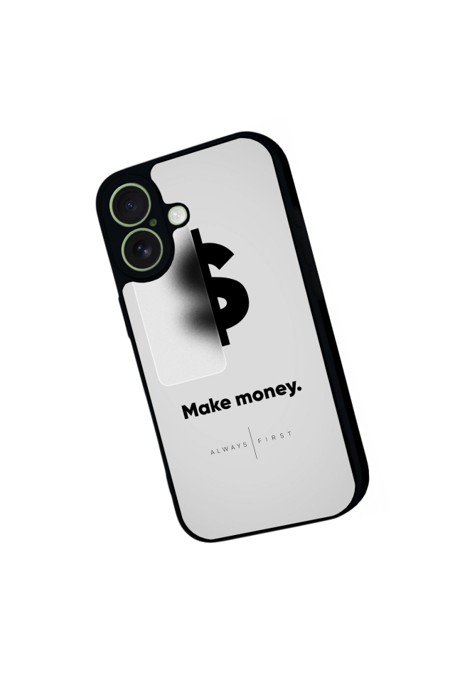 iPhone 17 Uyumlu Money Para Tasarımlı Glossy Premium Kılıf
