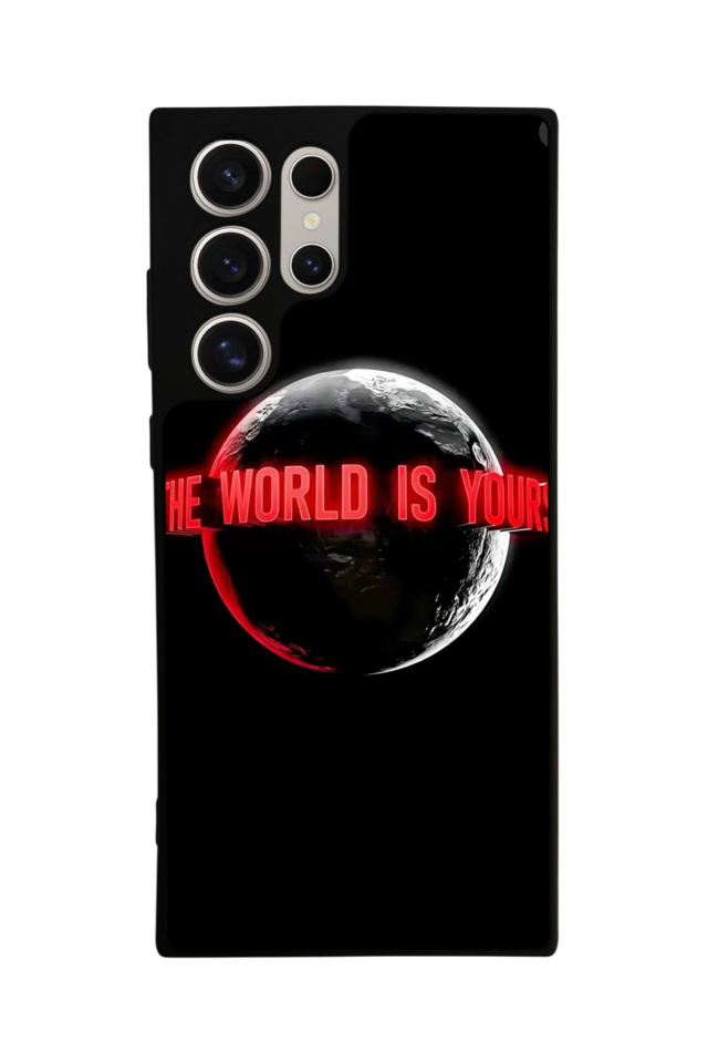 Samsung Galaxy S24 Ultra Uyumlu Scarface Tasarımlı Glossy Premium Kılıf