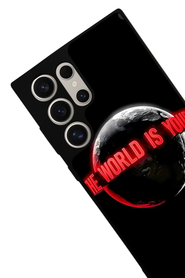 Samsung Galaxy S24 Ultra Uyumlu Scarface Tasarımlı Glossy Premium Kılıf