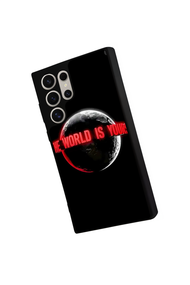 Samsung Galaxy S24 Ultra Uyumlu Scarface Tasarımlı Glossy Premium Kılıf