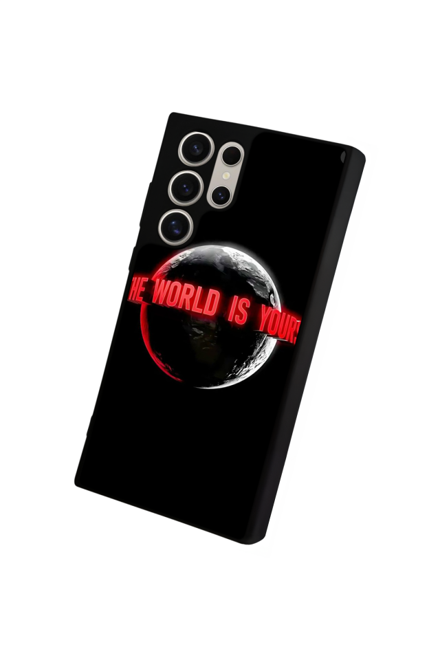 Samsung Galaxy S24 Ultra Uyumlu Scarface Tasarımlı Glossy Premium Kılıf