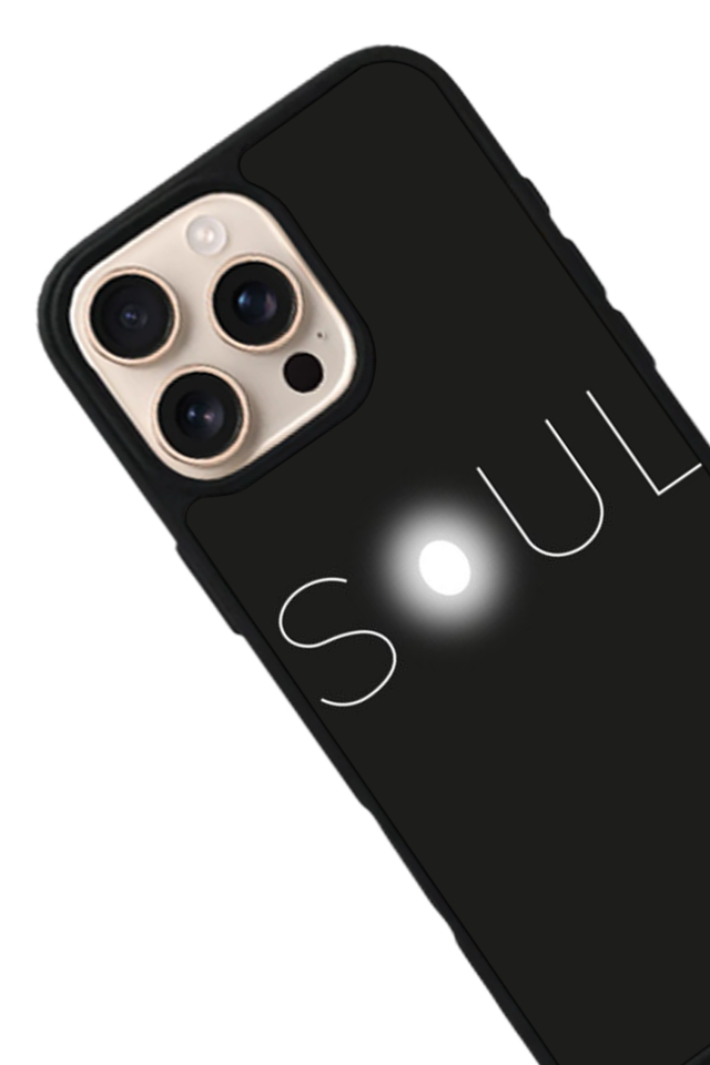 iPhone 16 Pro Uyumlu SOUL Tasarımlı Glossy Premium Kılıf