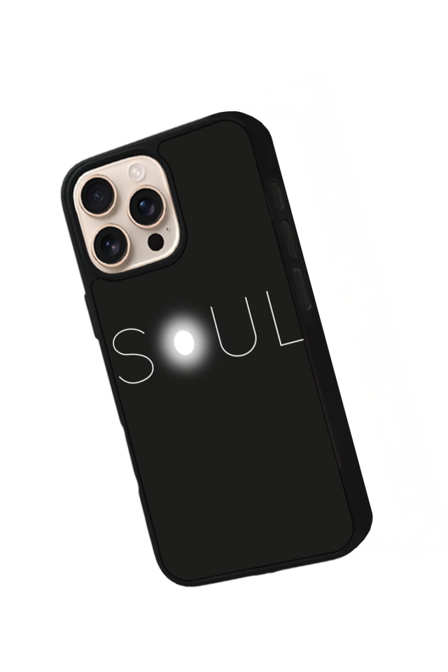 iPhone 16 Pro Uyumlu SOUL Tasarımlı Glossy Premium Kılıf