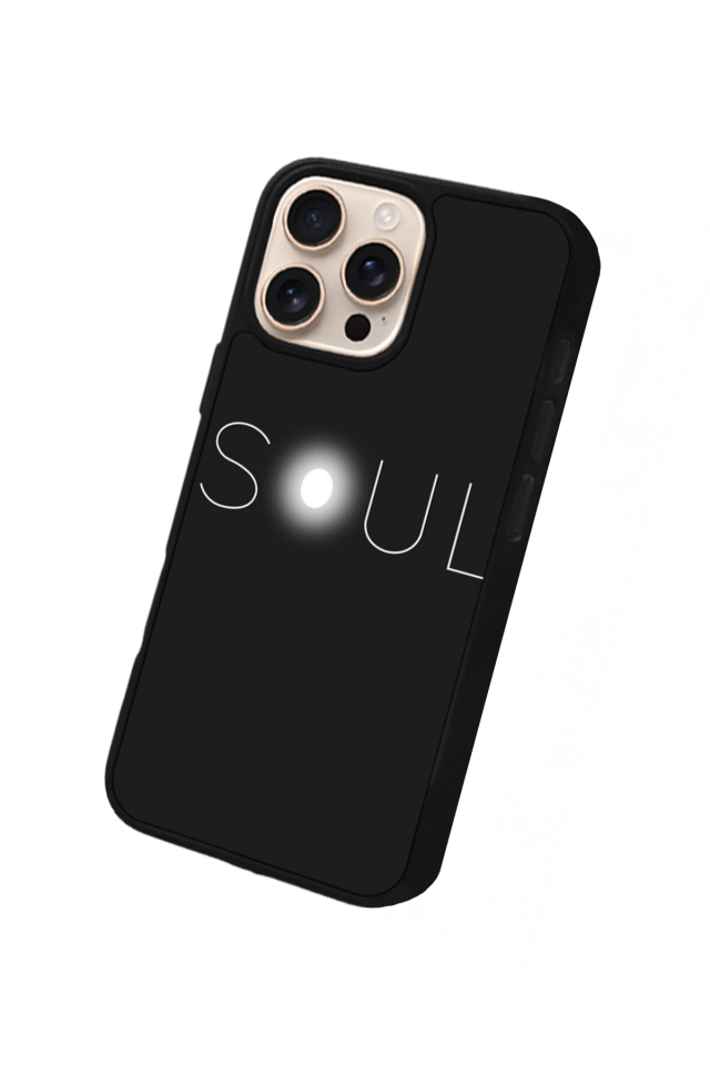 iPhone 16 Pro Uyumlu SOUL Tasarımlı Glossy Premium Kılıf