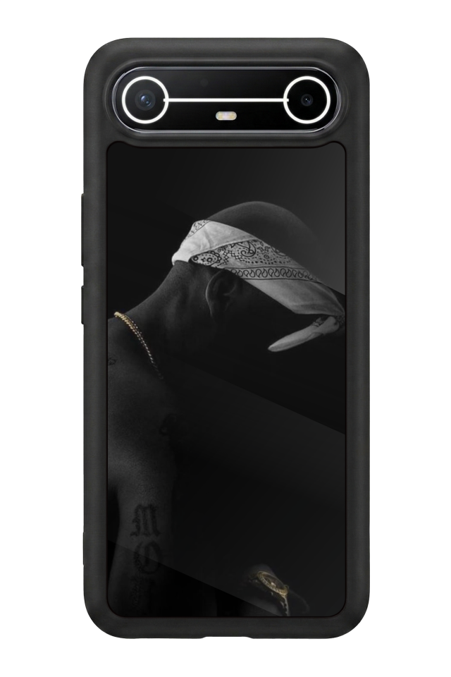 Tecno Spark Slim 5G Uyumlu Tupac Tasarımlı Glossy Premium Kılıf