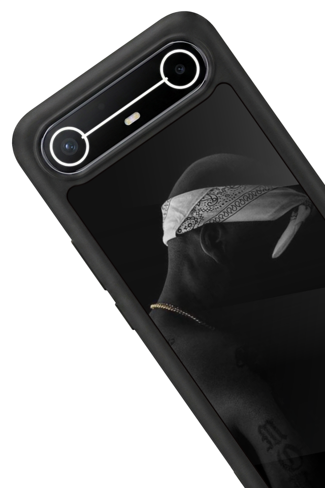 Tecno Spark Slim 5G Uyumlu Tupac Tasarımlı Glossy Premium Kılıf