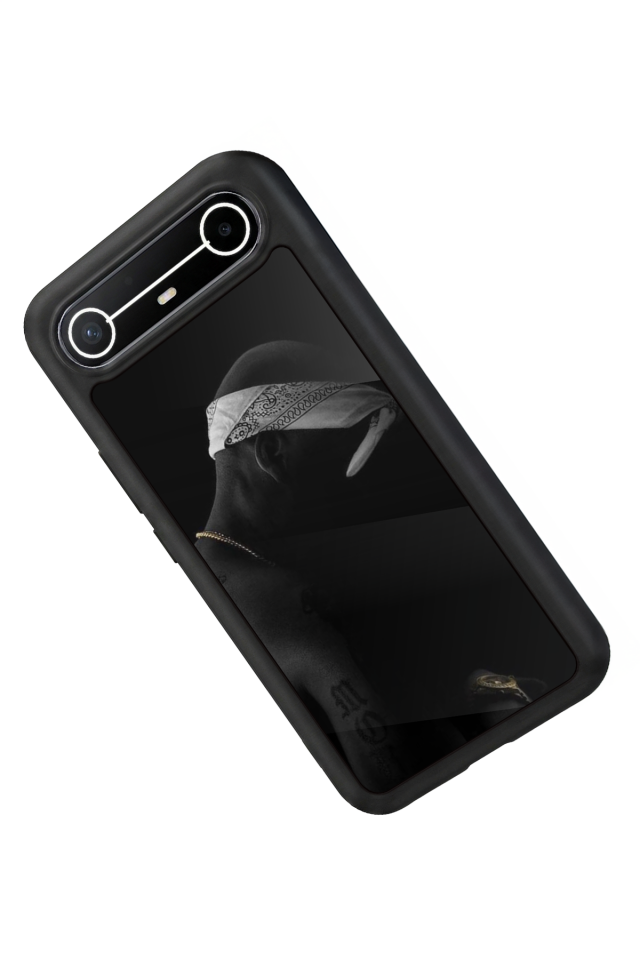 Tecno Spark Slim 5G Uyumlu Tupac Tasarımlı Glossy Premium Kılıf