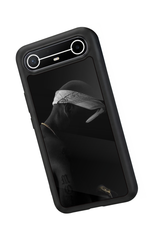 Tecno Spark Slim 5G Uyumlu Tupac Tasarımlı Glossy Premium Kılıf