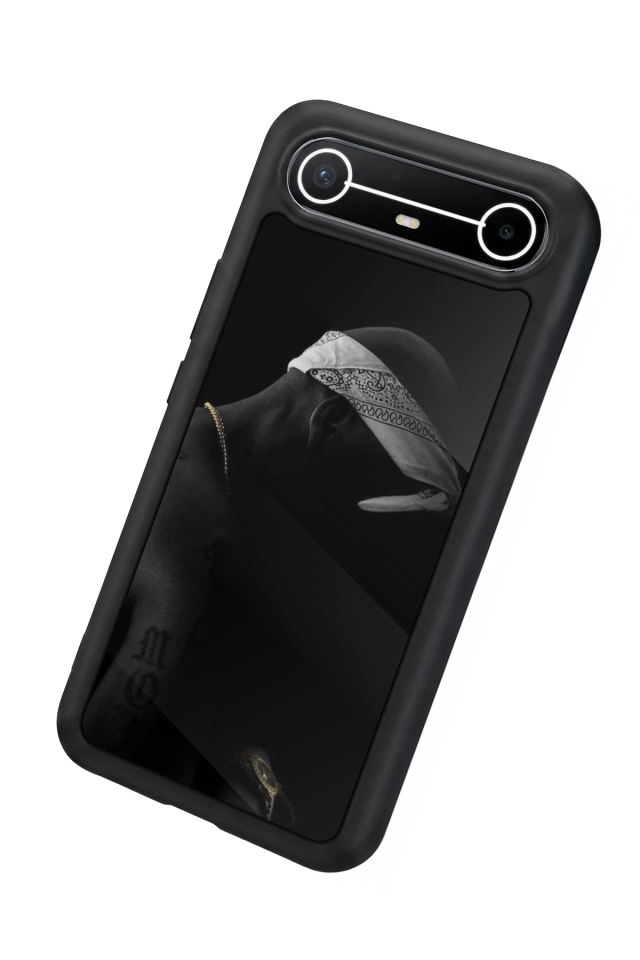 Tecno Spark Slim 5G Uyumlu Tupac Tasarımlı Glossy Premium Kılıf