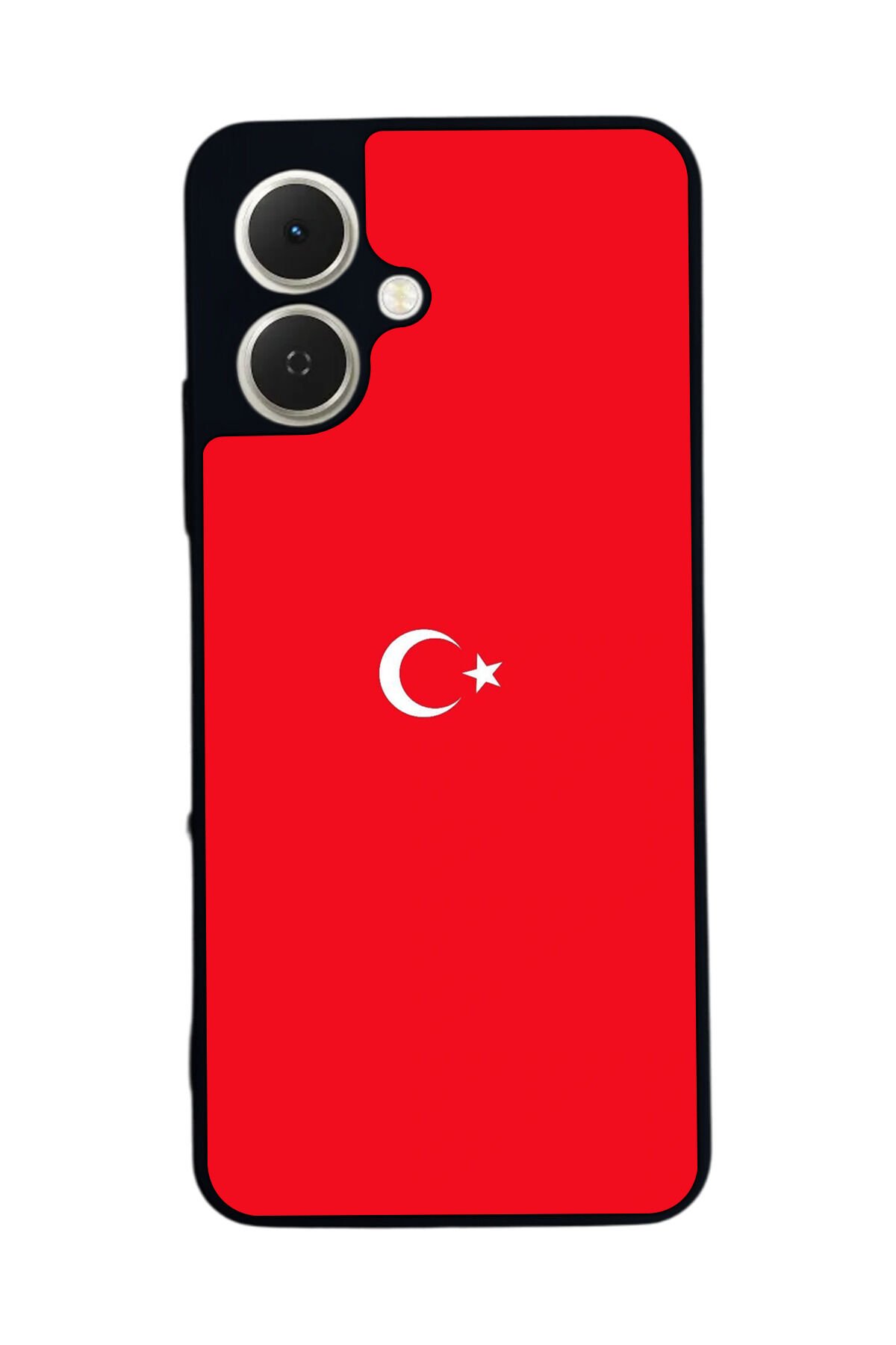 Tecno Spark GO 2 Uyumlu Türk Bayragi Tasarımlı Glossy Premium Kılıf