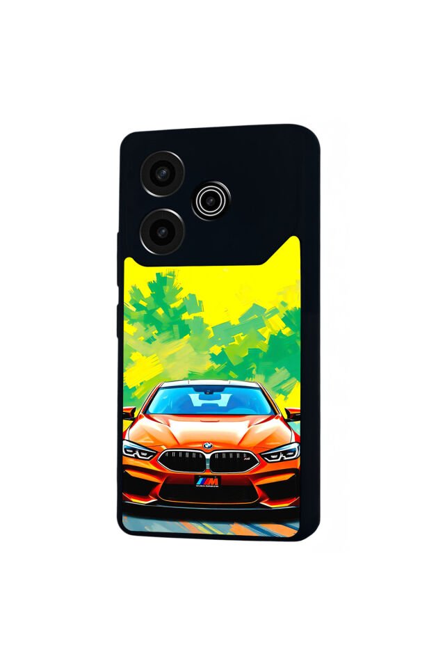 Tecno Pova 6 Uyumlu BMW Tasarımlı Glossy Premium Kılıf
