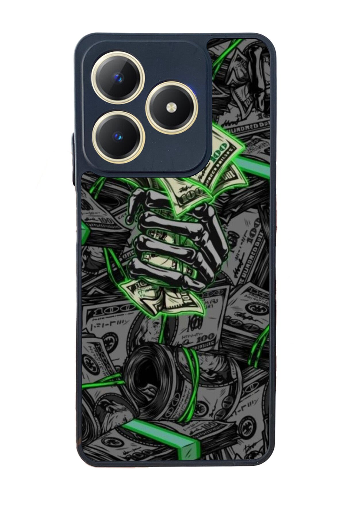 Realme C63 Mat Uyumlu Siyah Kılıf – Yumuşak Silikon, Koruyucu, Şok Emici Kapak
