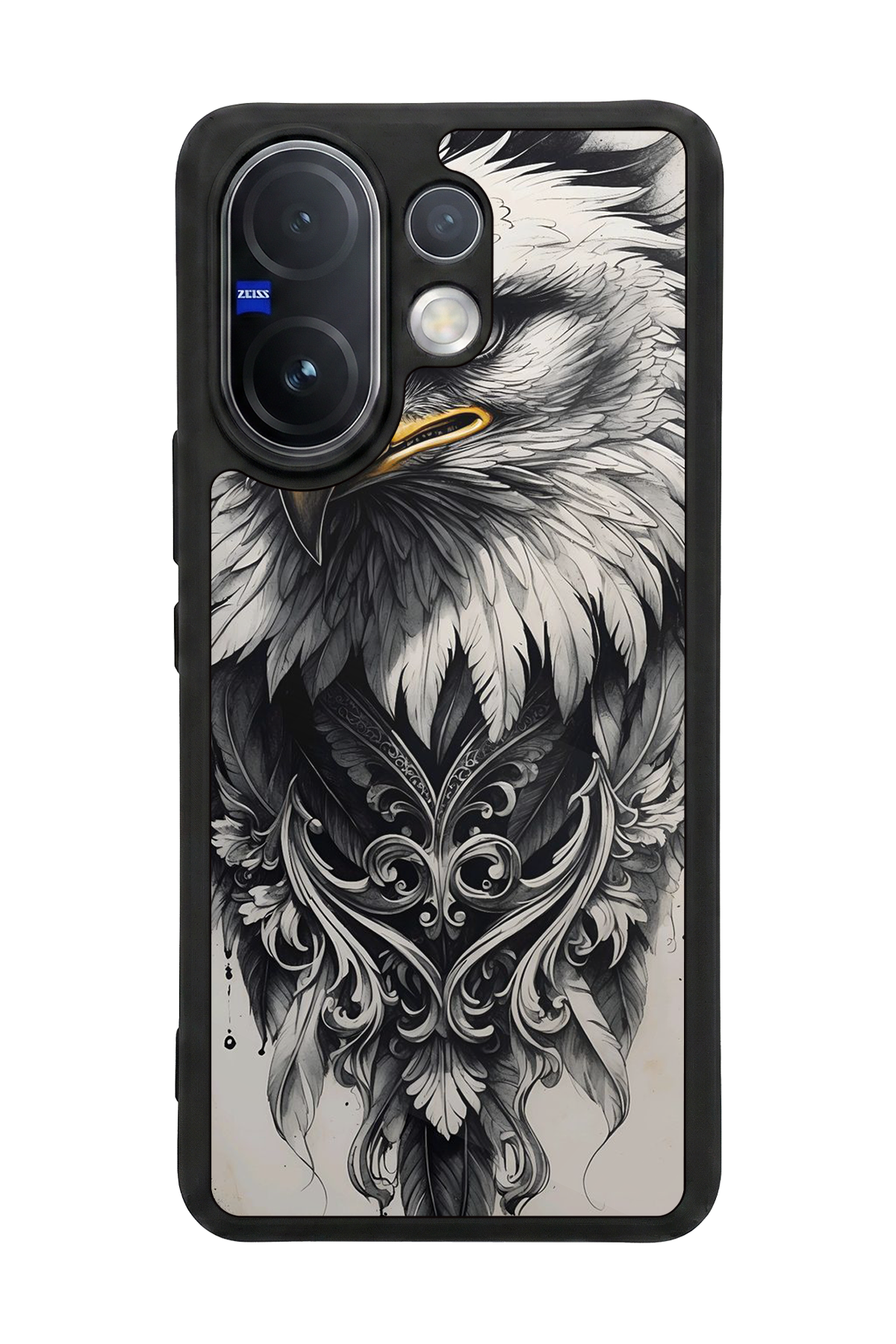 Vivo V60 Uyumlu Besiktas Tasarımlı Glossy Premium Kılıf