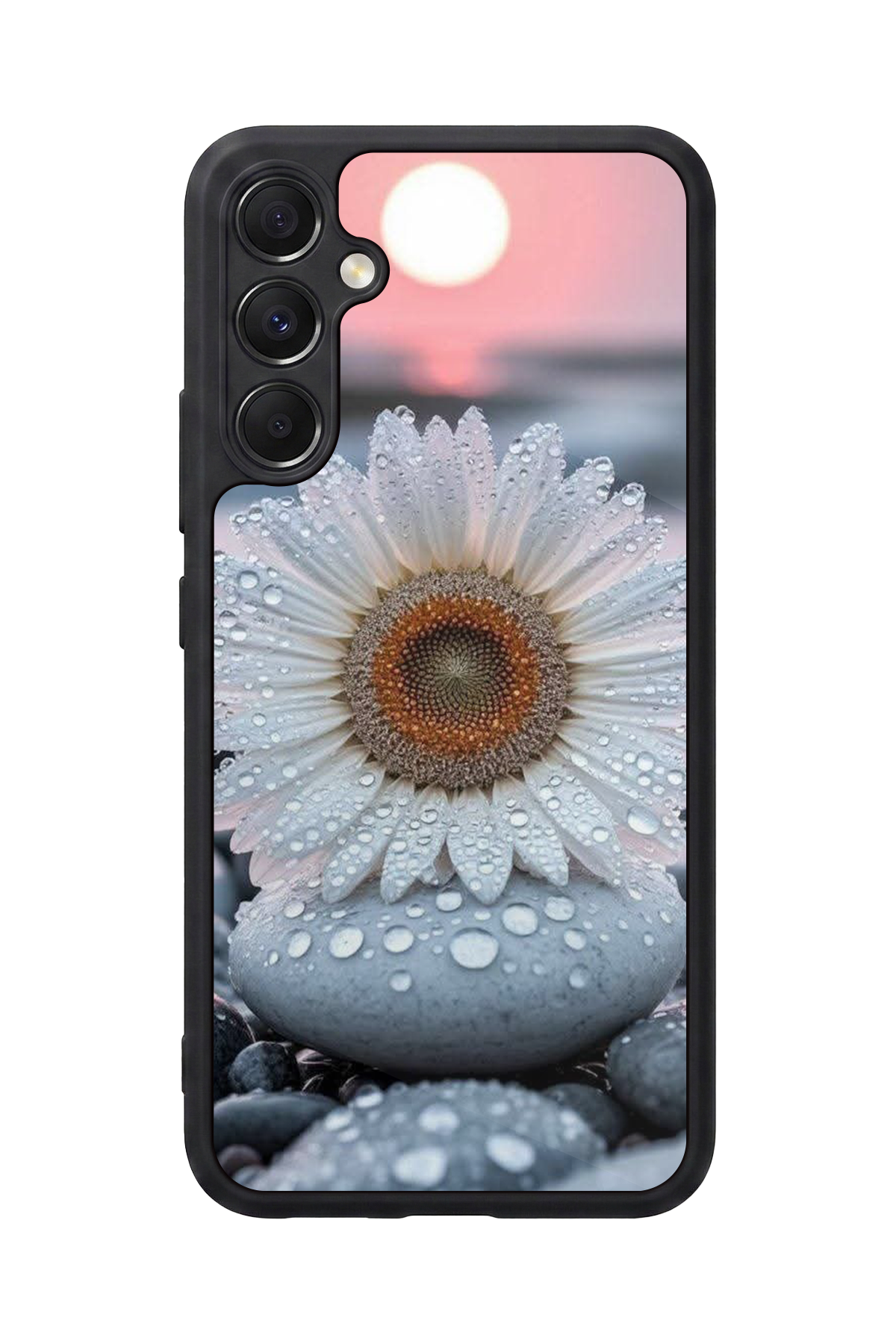 Samsung Galaxy M34 Uyumlu Cicek Tasarımlı Glossy Premium Kılıf