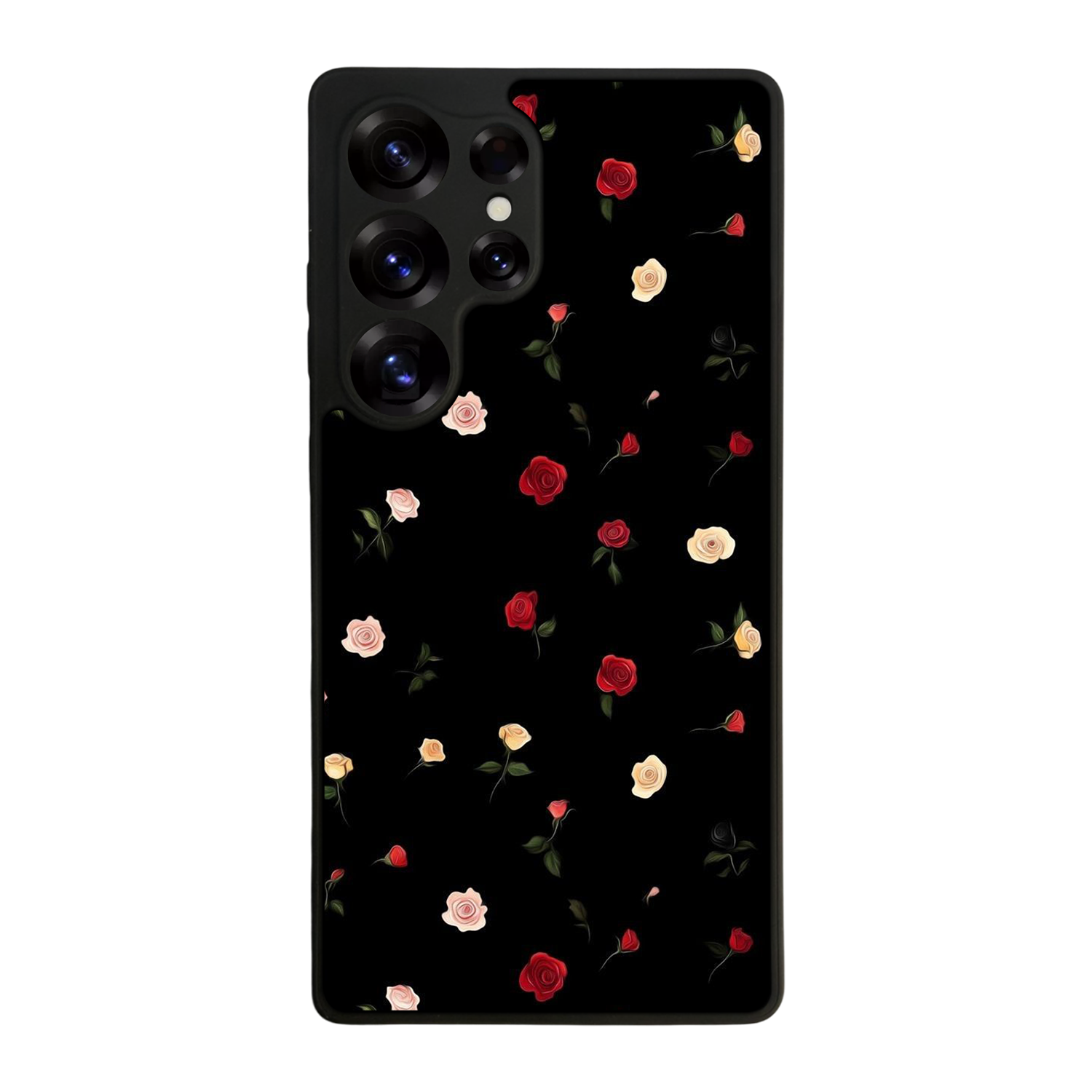 Samsung Galaxy S25 Ultra Uyumlu Floral Tasarımlı Glossy Premium Kılıf
