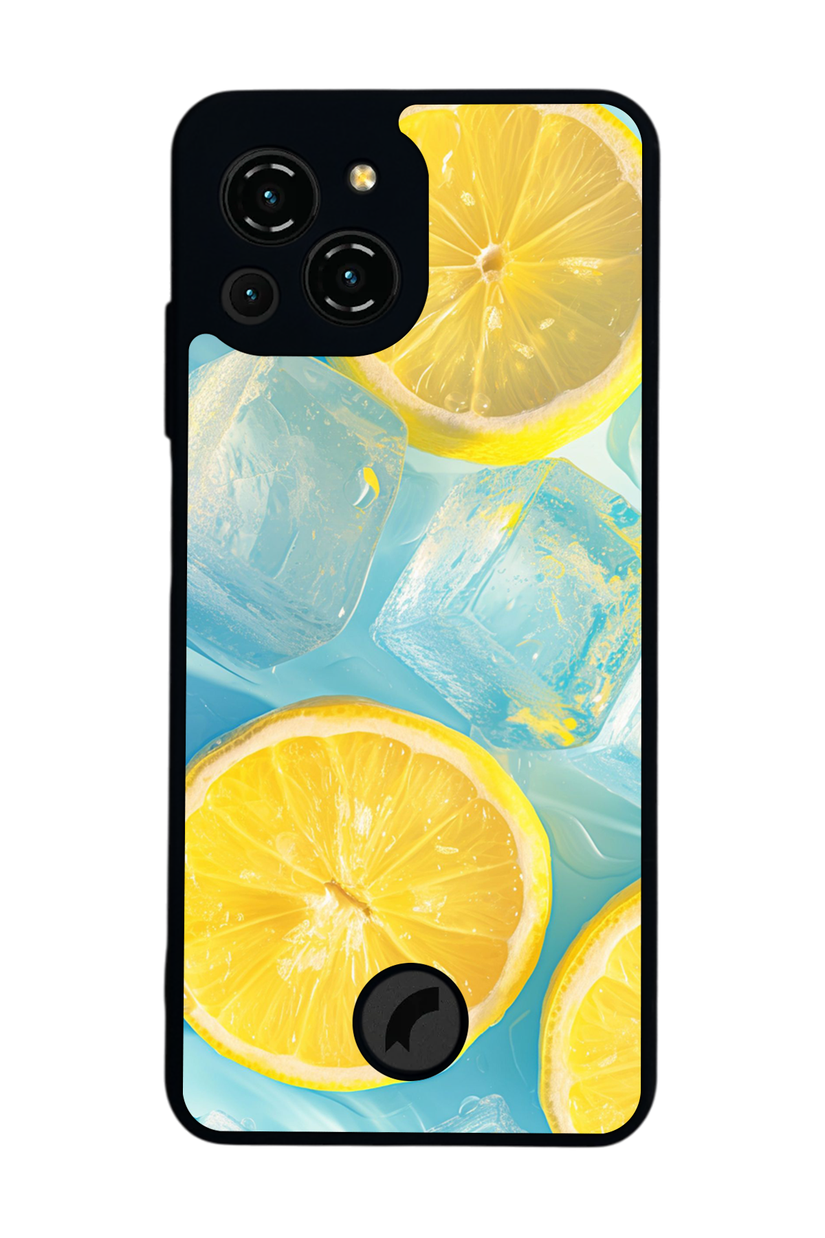 Reeder S23 Pro Max Uyumlu Limon Tasarımlı Glossy Premium Kılıf