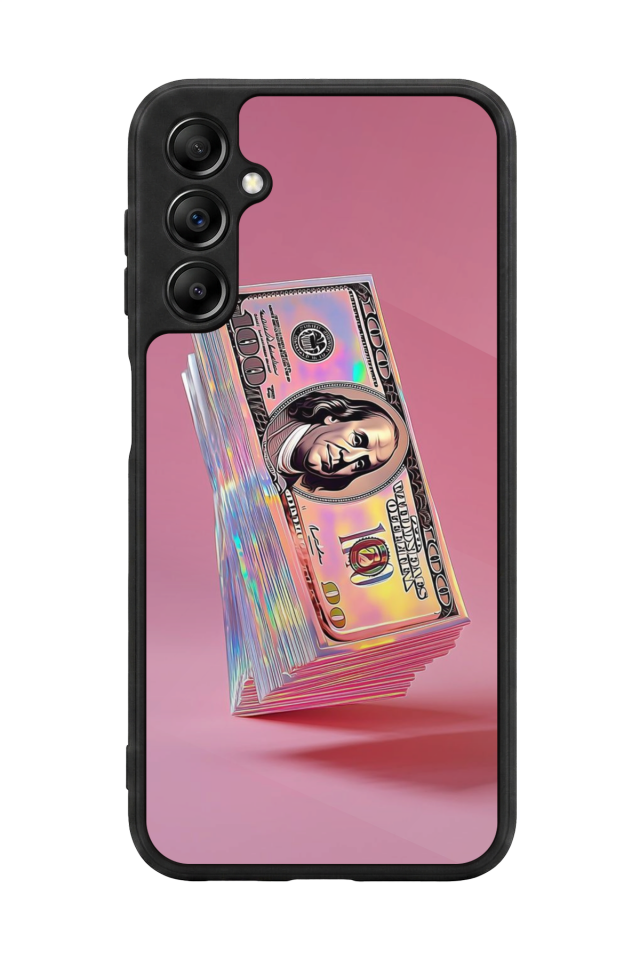 Samsung Galaxy A14 Uyumlu Money Para Tasarımlı Glossy Premium Kılıf