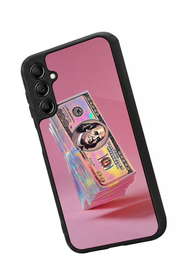 Samsung Galaxy A14 Uyumlu Money Para Tasarımlı Glossy Premium Kılıf
