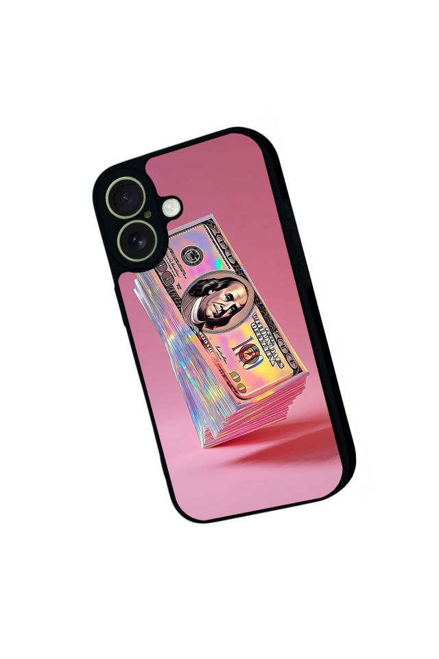 iPhone 17 Uyumlu Money Para Tasarımlı Glossy Premium Kılıf