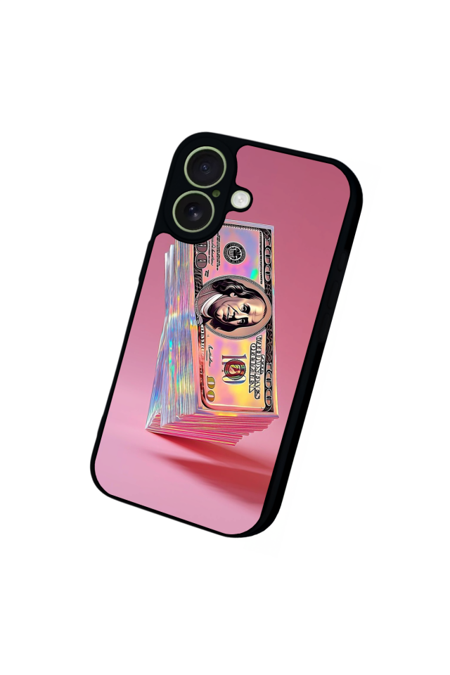 iPhone 17 Uyumlu Money Para Tasarımlı Glossy Premium Kılıf