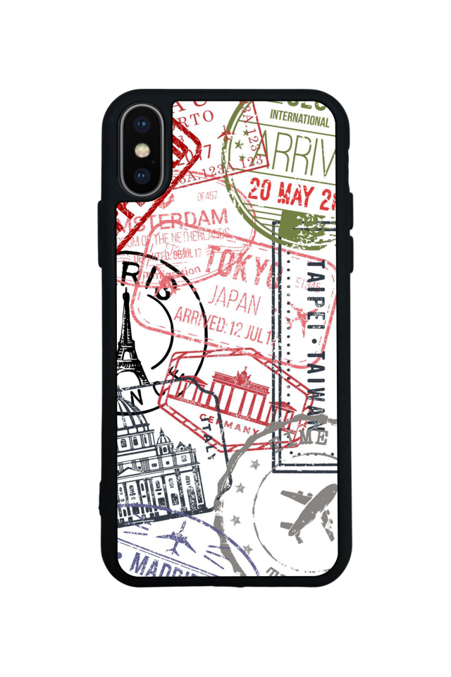 iPhone X/ XS Uyumlu Poster Tasarımlı Glossy Premium Kılıf