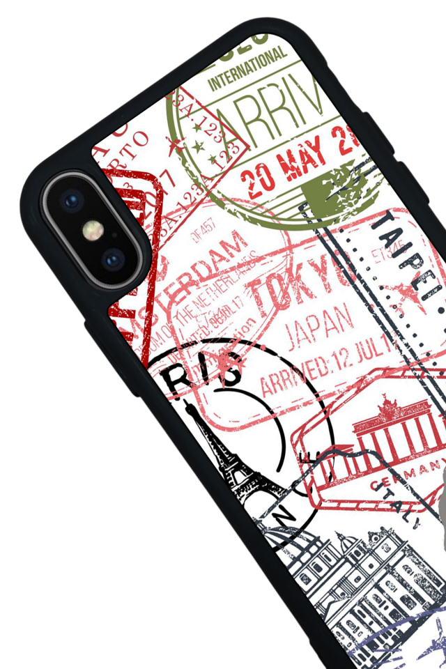 iPhone X/ XS Uyumlu Poster Tasarımlı Glossy Premium Kılıf