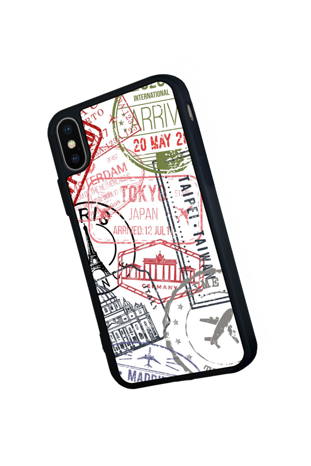 iPhone X/ XS Uyumlu Poster Tasarımlı Glossy Premium Kılıf