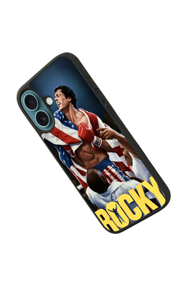 iPhone 16 Uyumlu Rocky Tasarımlı Glossy Premium Kılıf