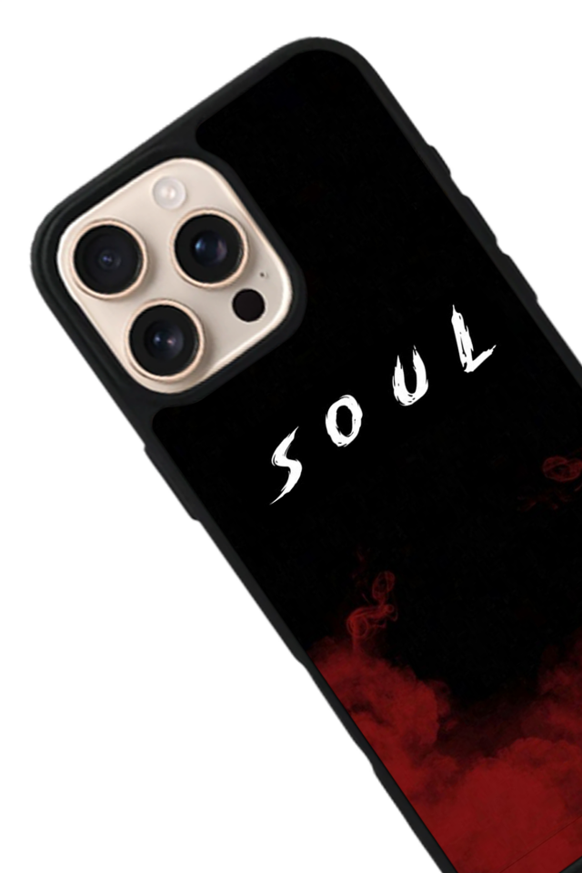 iPhone 16 Pro Uyumlu SOUL Tasarımlı Glossy Premium Kılıf