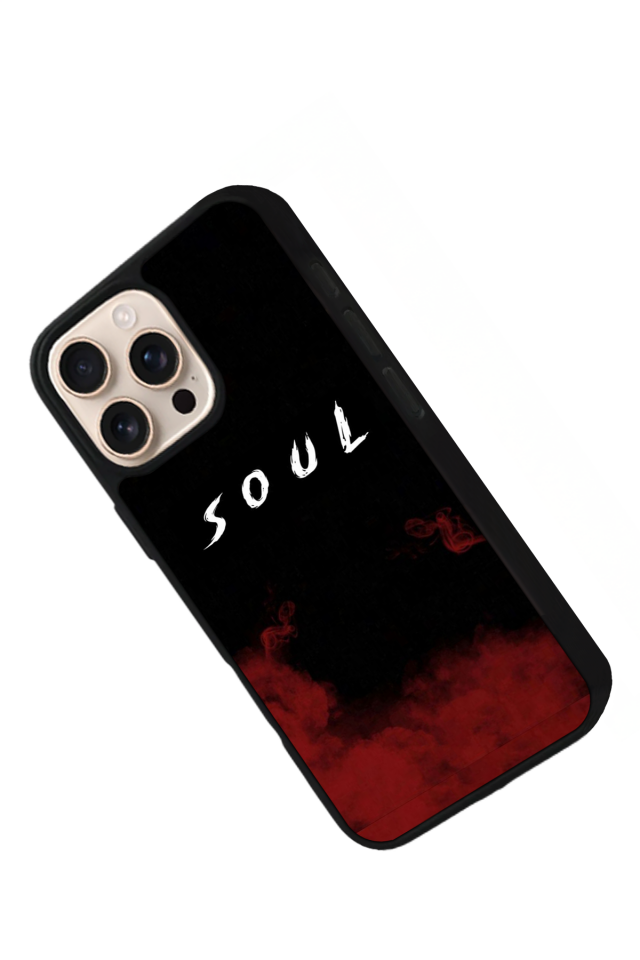iPhone 16 Pro Uyumlu SOUL Tasarımlı Glossy Premium Kılıf