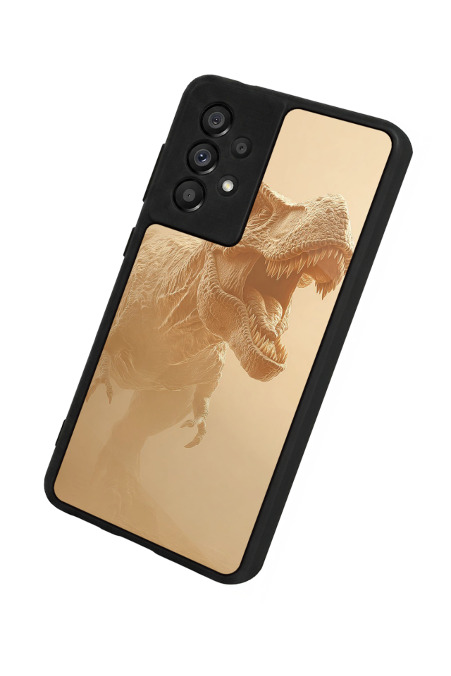 Samsung Galaxy A73 Uyumlu Dinazor Tasarımlı Glossy Premium Kılıf
