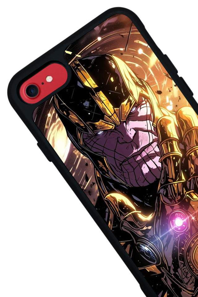iPhone 8 Uyumlu Thanos Tasarımlı Glossy Premium Kılıf