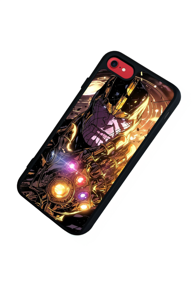 iPhone 8 Uyumlu Thanos Tasarımlı Glossy Premium Kılıf