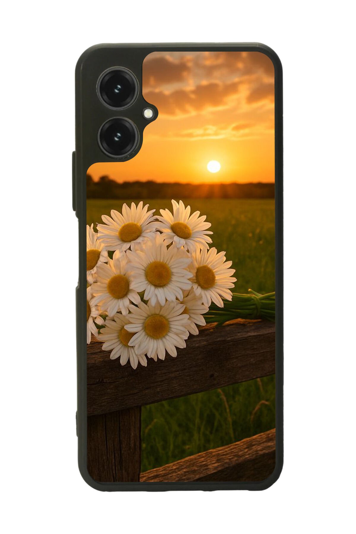 Omix X5 Uyumlu Cicek Tasarımlı Glossy Premium Kılıf