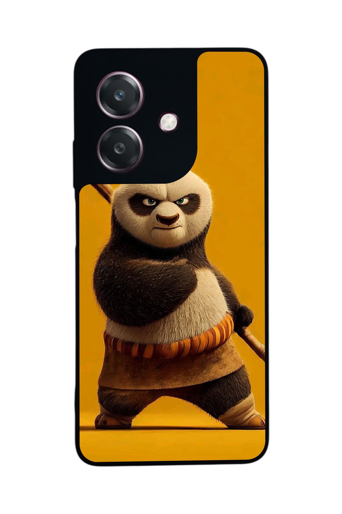 Oppo A3 5G Uyumlu Kung Fu Panda Tasarımlı Glossy Premium Kılıf