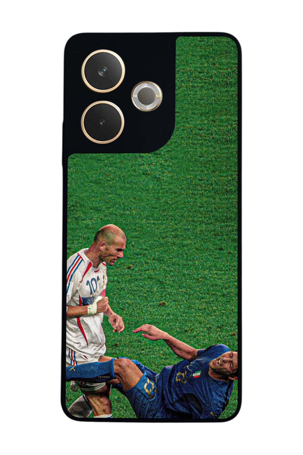 Oppo A5 Pro Uyumlu Zidane Tasarımlı Glossy Premium Kılıf