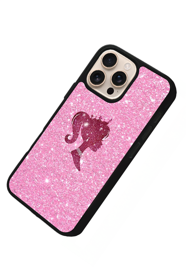 iPhone 14 Pro Uyumlu Barbie Tasarımlı Glossy Premium Kılıf